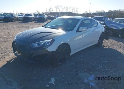 2011 Hyundai Genesis 3.8 Track from USA, damaged, VIN KMHHU6KH0BU047310